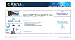 Desktop Screenshot of capsl.udel.edu