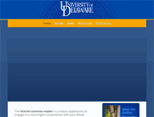 Tablet Screenshot of commonreader.fye.udel.edu