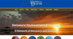 Desktop Screenshot of environmentalportal.udel.edu