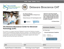 Tablet Screenshot of cat.dbi.udel.edu