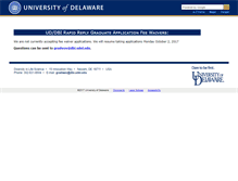 Tablet Screenshot of gradwav.dbi.udel.edu