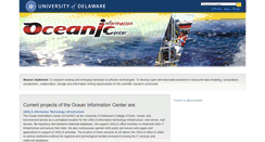 Desktop Screenshot of oceanic.udel.edu