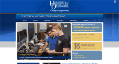 Desktop Screenshot of ece.udel.edu