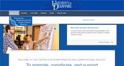 Desktop Screenshot of bioinformatics.udel.edu