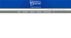 Desktop Screenshot of engr.udel.edu