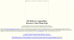 Desktop Screenshot of darc.cms.udel.edu
